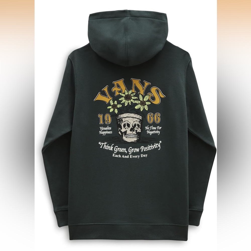 Vans Peace Head Hoodie Hooded Sweatshirt Men’s Size Small
